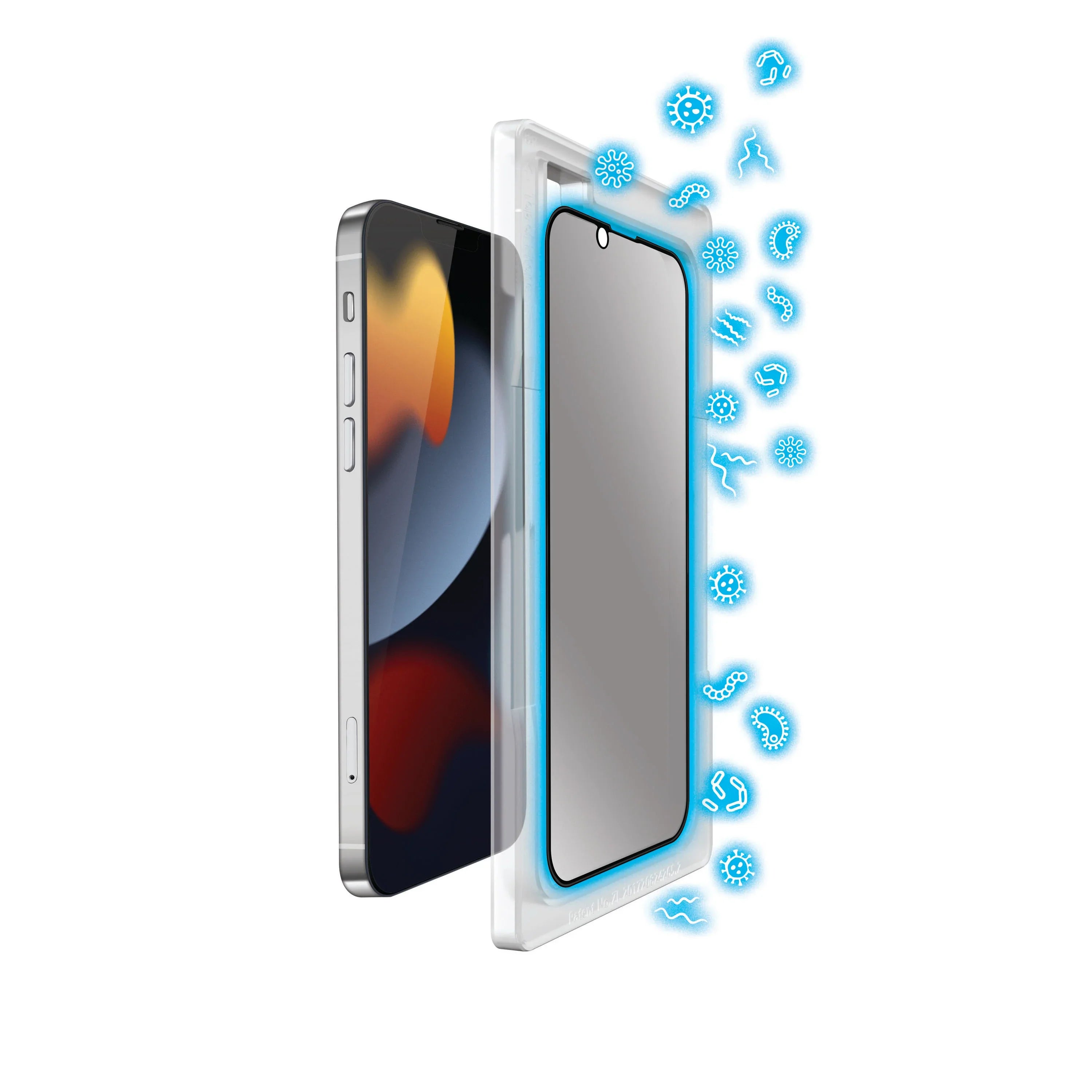 Torrii Bodyglass Screen Protector For iPhone 13 Mini Anti-Bacterial Coating - Privacy - Tashqila Torrii Bodyglass Screen Protector For iPhone 13 Mini Anti-Bacterial Coating - Privacy - Tashqila